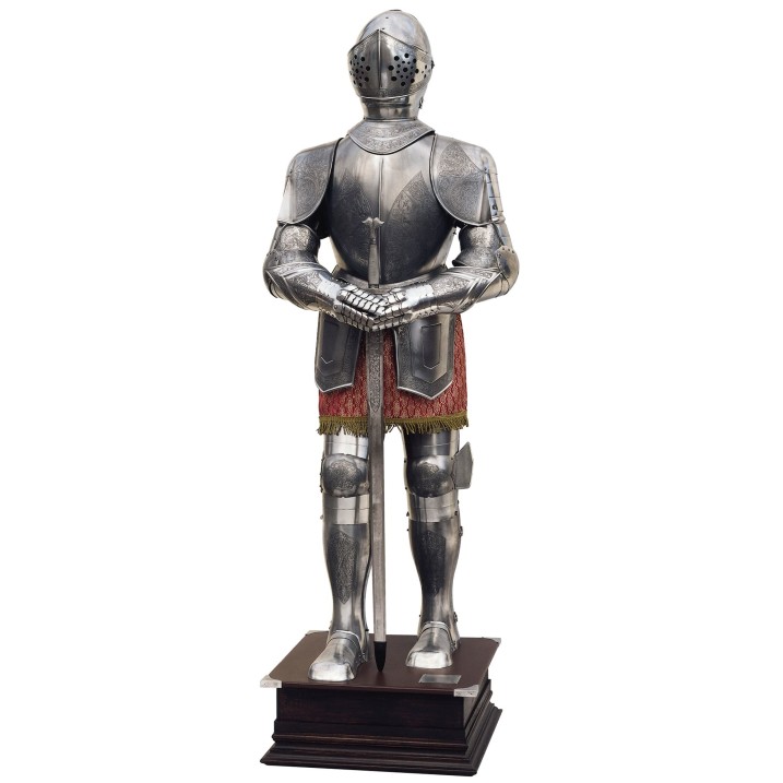 Armure Charles V avec gravure à l'acide - Marto