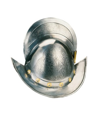 Casque Morion en acier inoxydable
