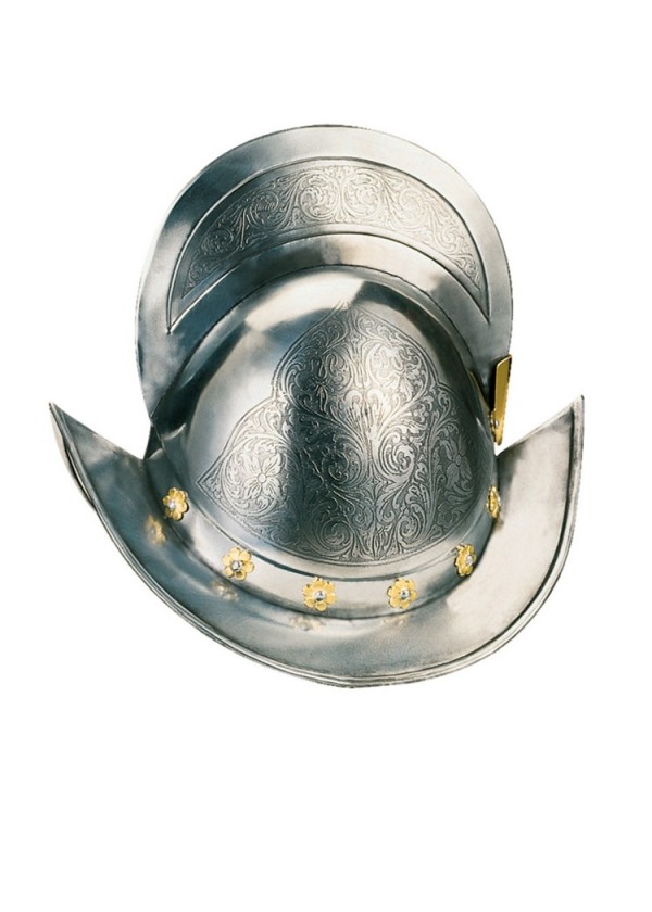 Casque Morion en acier inoxydable