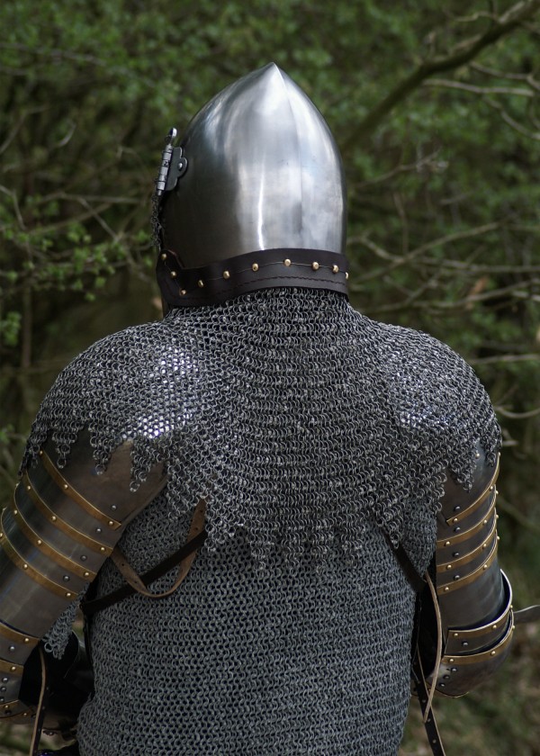 Aventail brunie - Camail d'armure