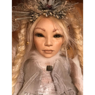 Poupée en Porcelaine fée Gelée matinale