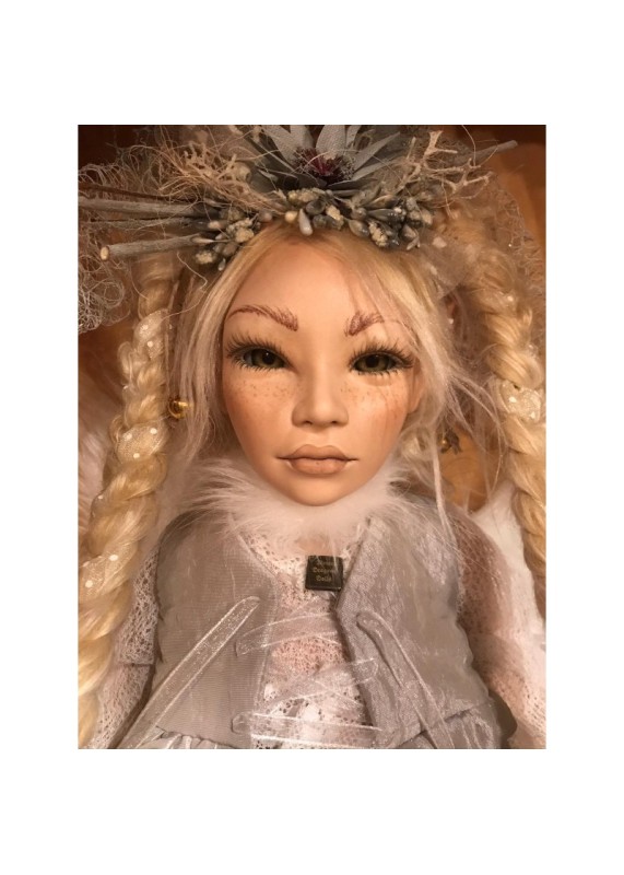 Poupée en Porcelaine fée Gelée matinale