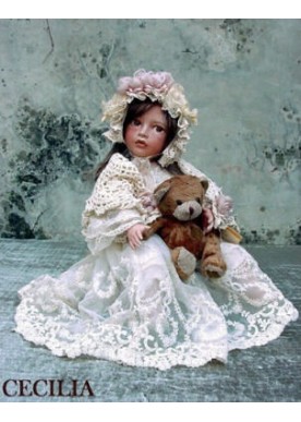 Poupée Porcelaine Cecilia