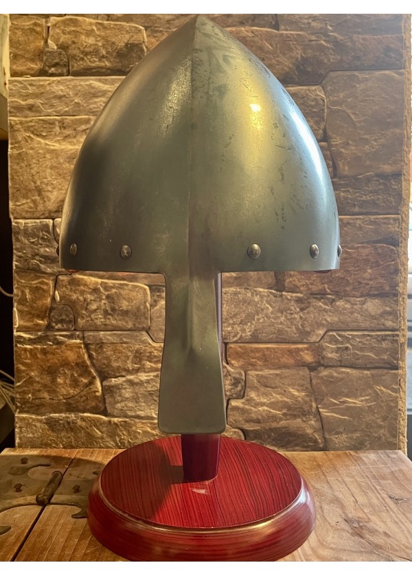 Casque Conique à Nasal - Casque Médiéval