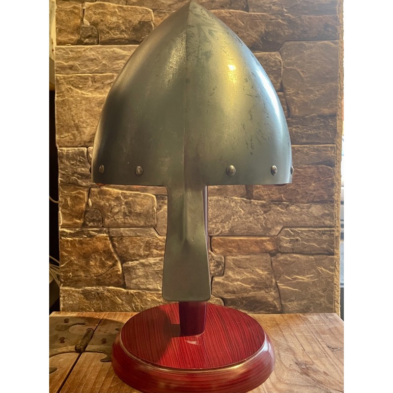 Casque Conique à Nasal - Casque Médiéval