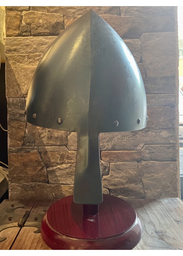 Casque Conique à Nasal - Casque Médiéval