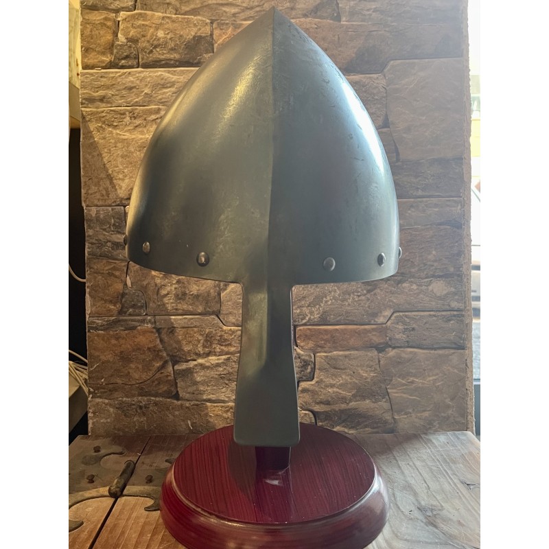 Casque Conique à Nasal - Casque Médiéval