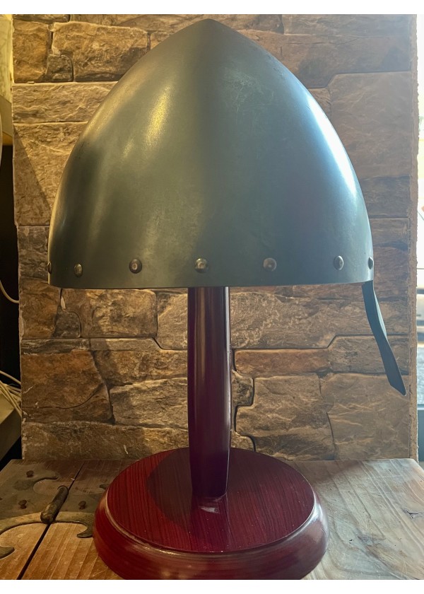 Casque Conique à Nasal - Casque Médiéval