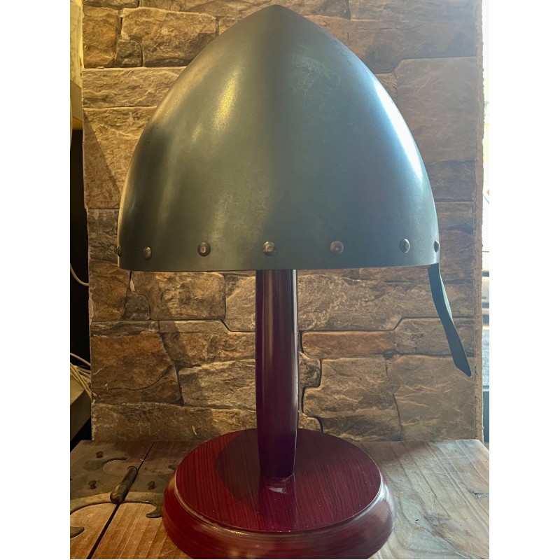 Casque Conique à Nasal - Casque Médiéval