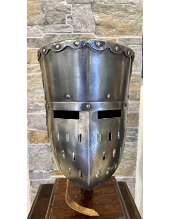 Heaume à Timbre Plat - Casque Cylindrique