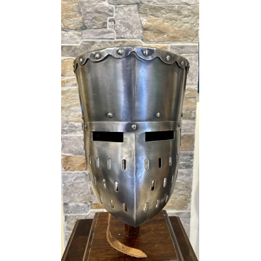 Heaume à Timbre Plat - Casque Cylindrique