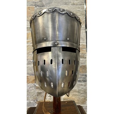 Heaume à Timbre Plat - Casque Cylindrique