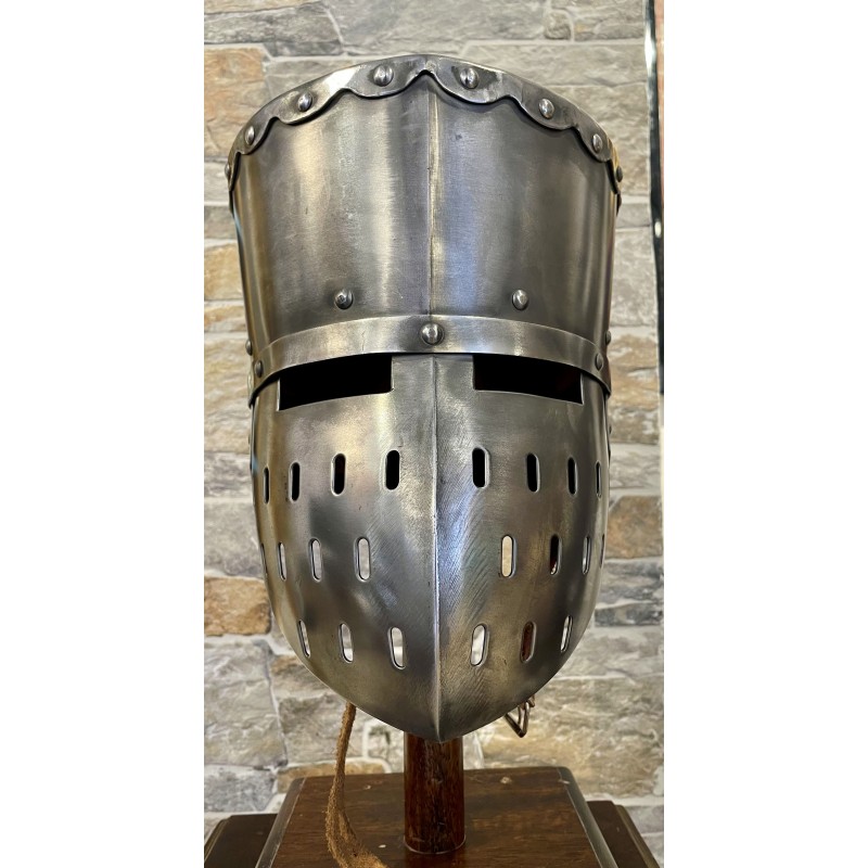 Heaume à Timbre Plat - Casque Cylindrique