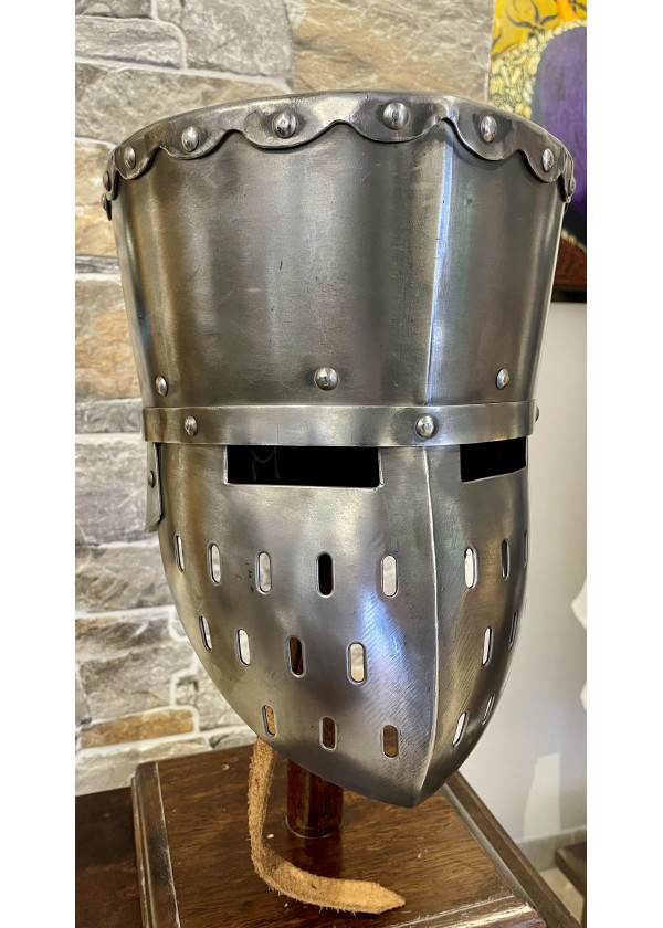 Heaume à Timbre Plat - Casque Cylindrique