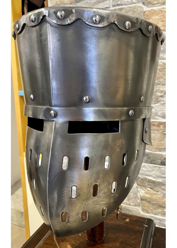 Heaume à Timbre Plat - Casque Cylindrique