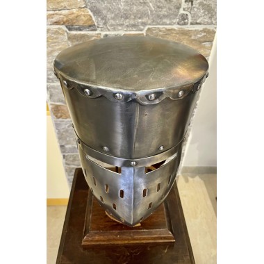 Heaume à Timbre Plat - Casque Cylindrique