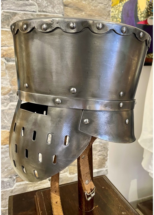 Heaume à Timbre Plat - Casque Cylindrique