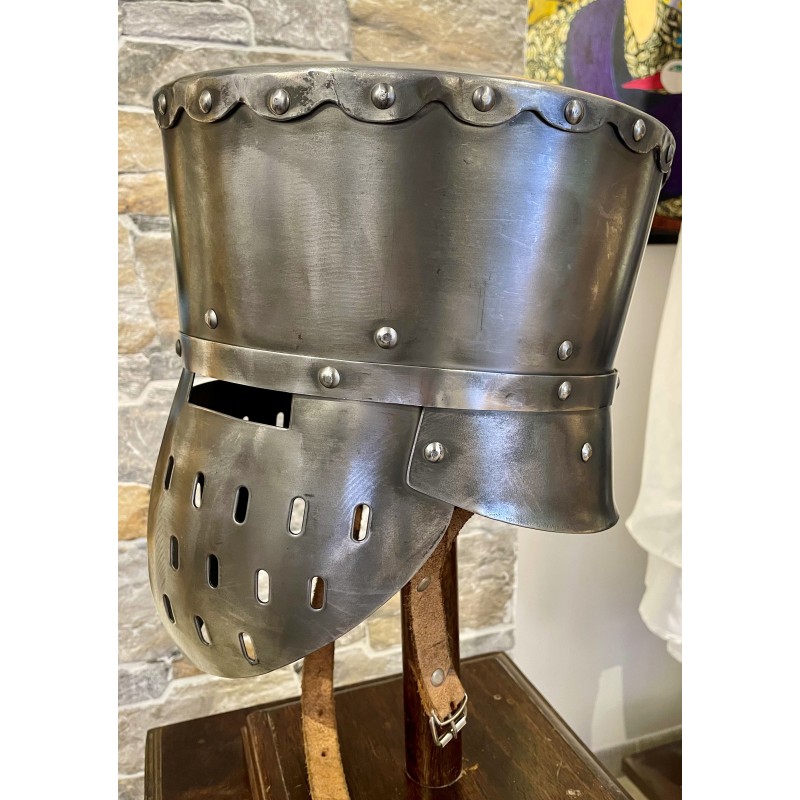 Heaume à Timbre Plat - Casque Cylindrique