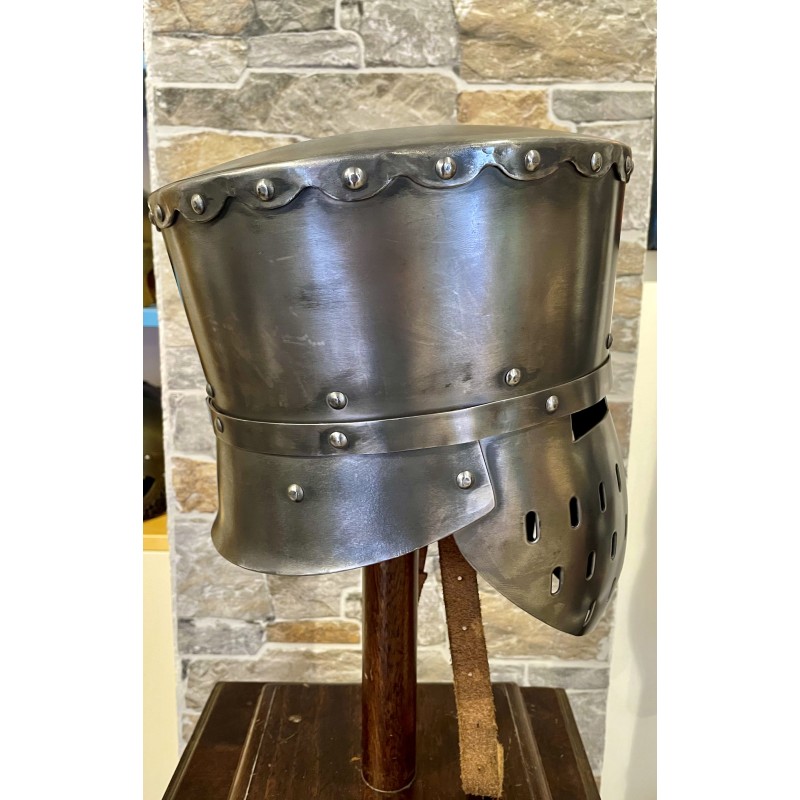 Heaume à Timbre Plat - Casque Cylindrique