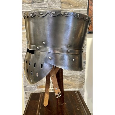 Heaume à Timbre Plat - Casque Cylindrique