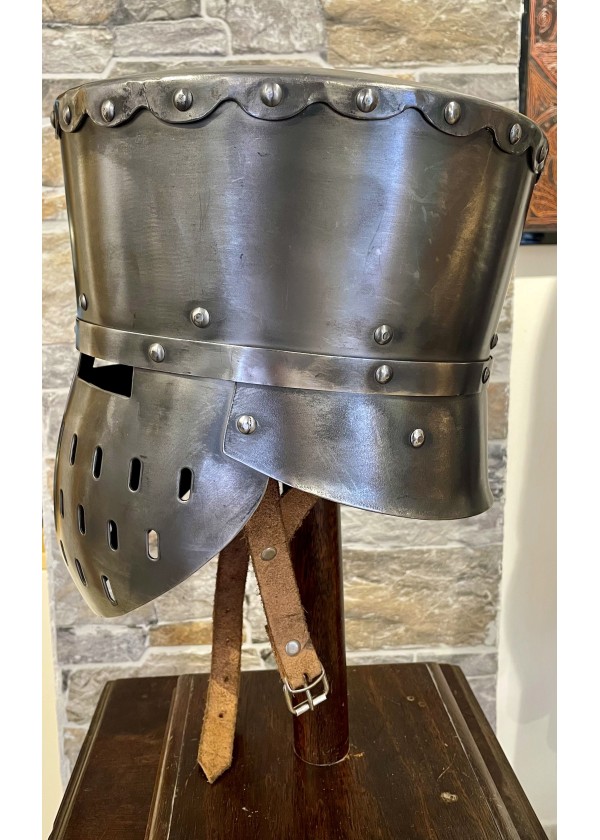 Heaume à Timbre Plat - Casque Cylindrique