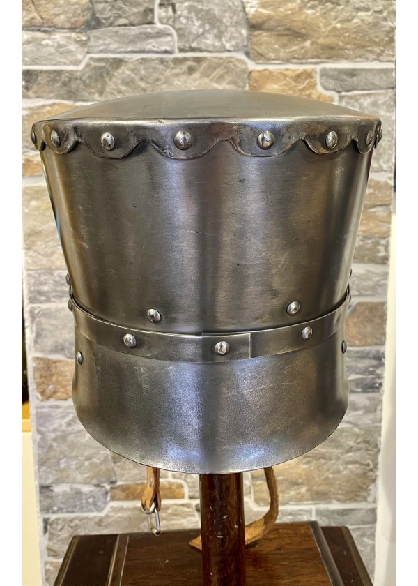 Heaume à Timbre Plat - Casque Cylindrique