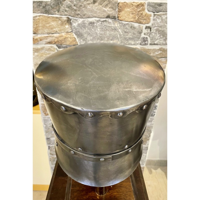 Heaume à Timbre Plat - Casque Cylindrique