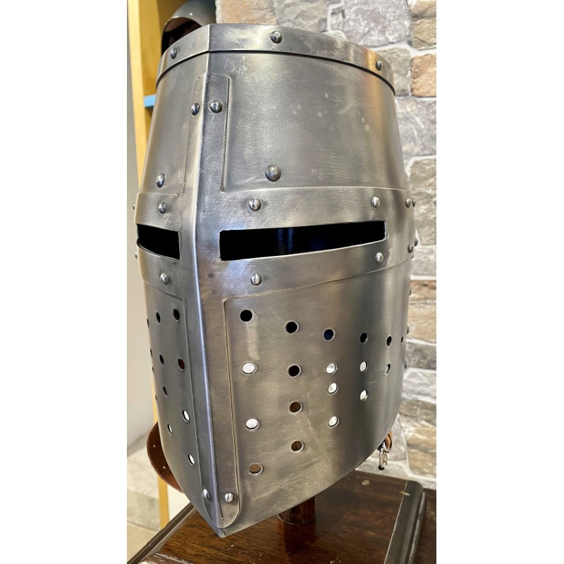 Casque de Croisé - Grand Heaume Médiéval