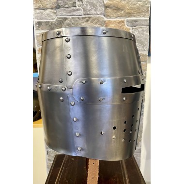Casque de Croisé - Grand Heaume Médiéval