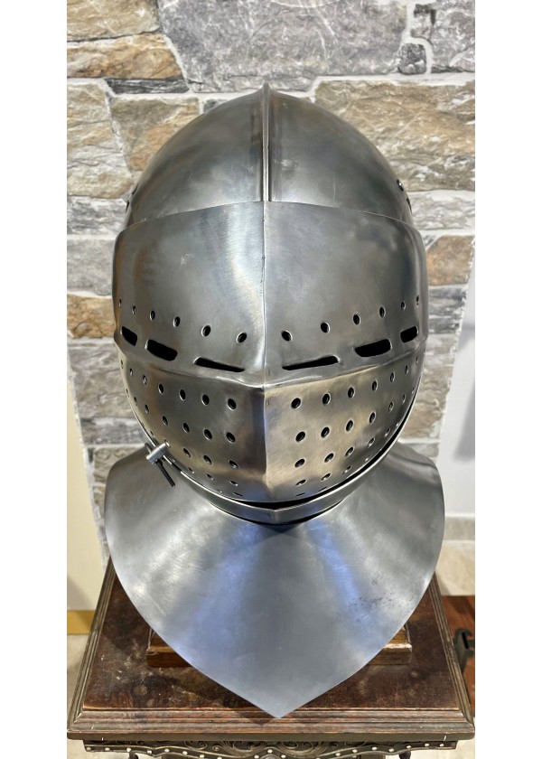Casque Grand Bassinet - Casque Médiéval