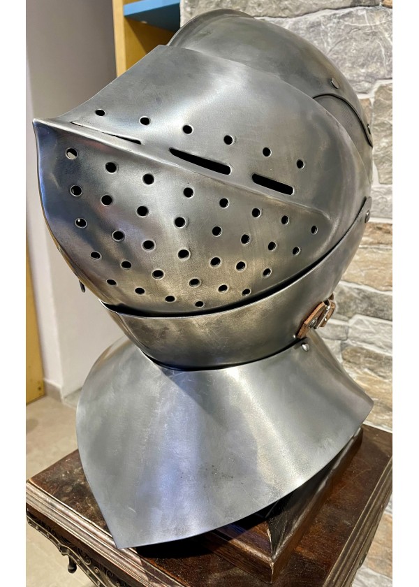 Casque Grand Bassinet - Casque Médiéval