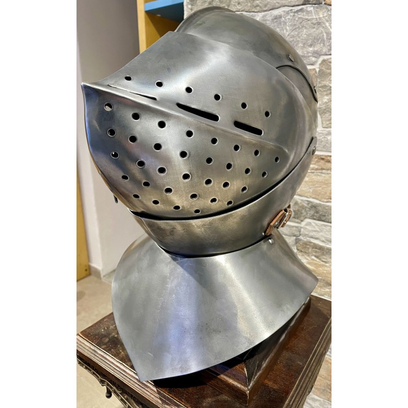 Casque Grand Bassinet - Casque Médiéval