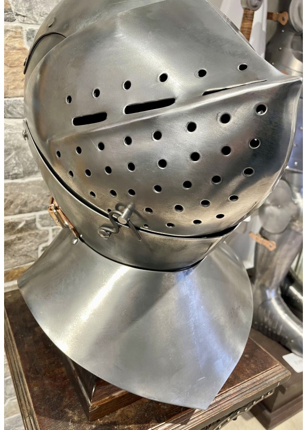 Casque Grand Bassinet - Casque Médiéval