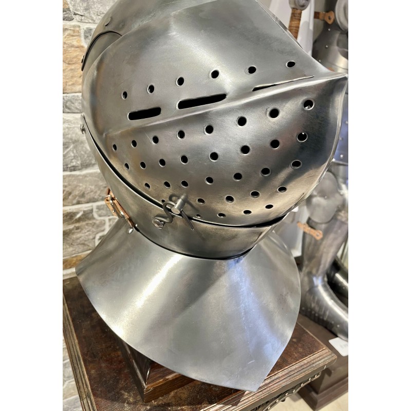 Casque Grand Bassinet - Casque Médiéval