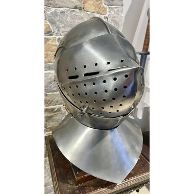 Casque Grand Bassinet - Casque Médiéval