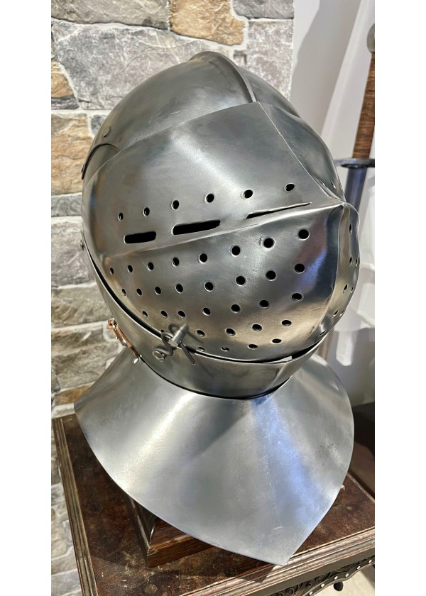 Casque Grand Bassinet - Casque Médiéval