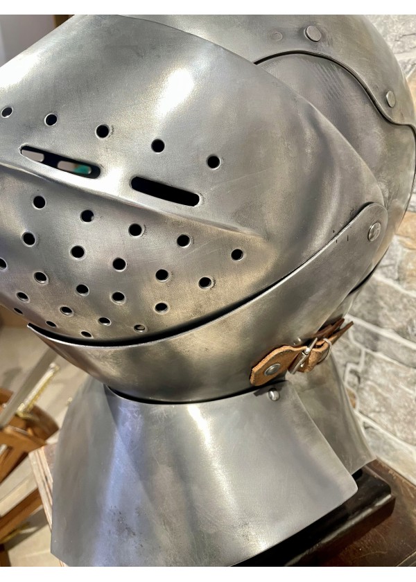 Casque Grand Bassinet - Casque Médiéval