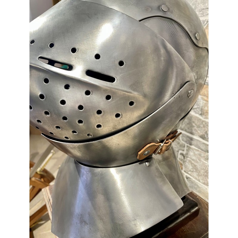 Casque Grand Bassinet - Casque Médiéval