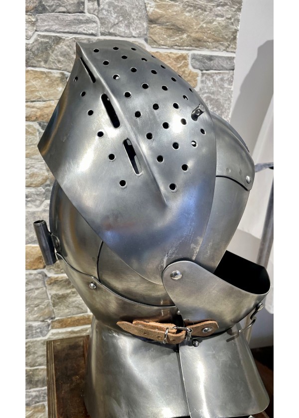 Casque Grand Bassinet - Casque Médiéval