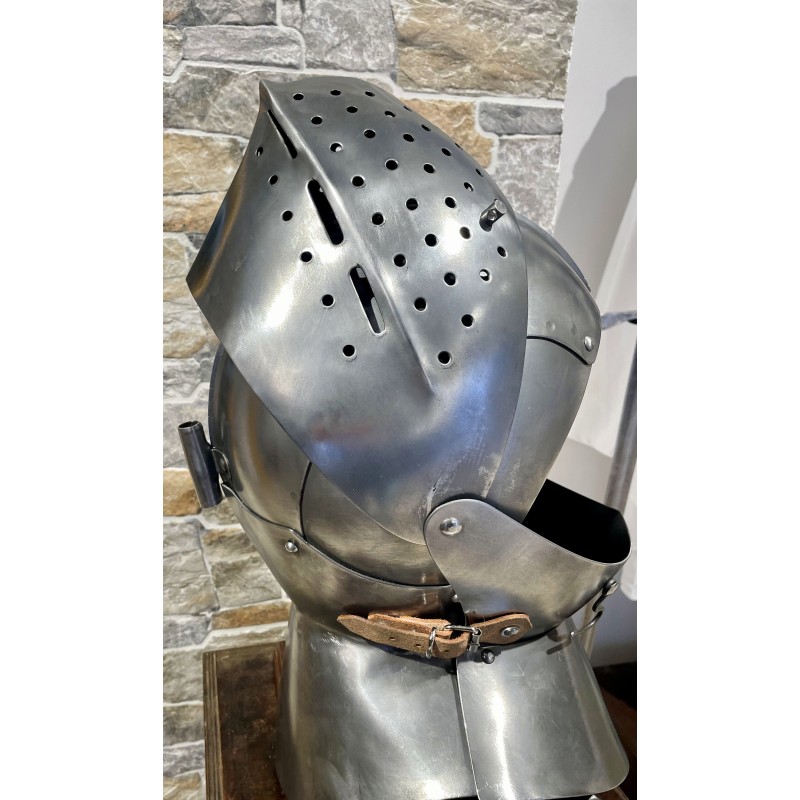 Casque Grand Bassinet - Casque Médiéval