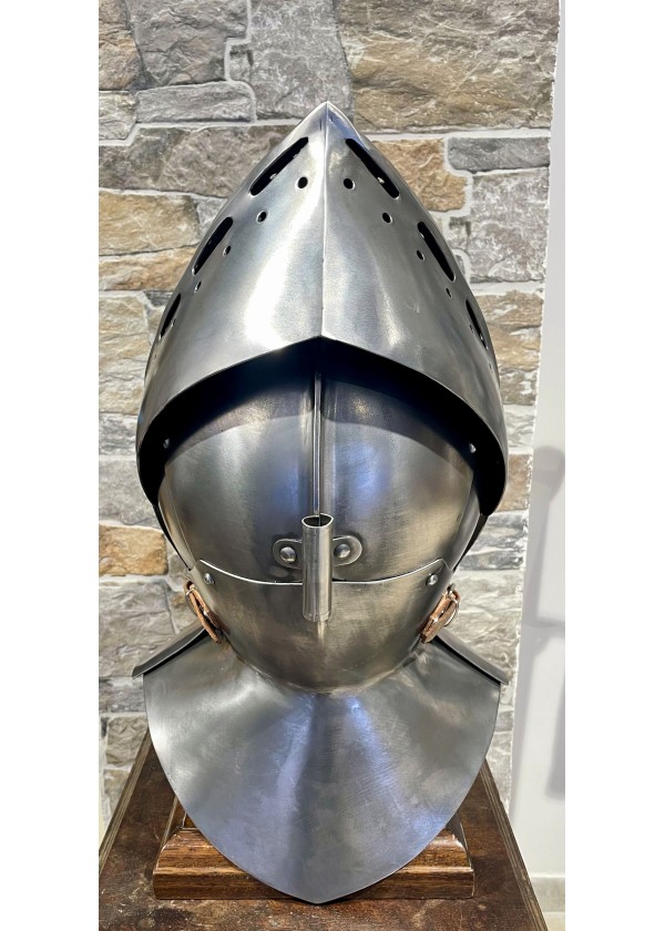 Casque Grand Bassinet - Casque Médiéval