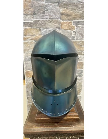 Heaume à tête de crapaud -  Armet 
