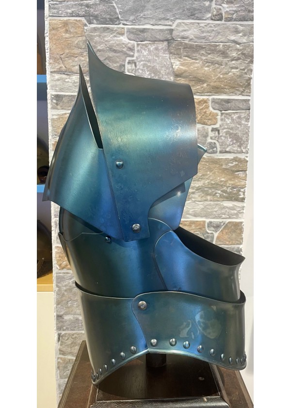 Heaume à tête de crapaud -  Armet 