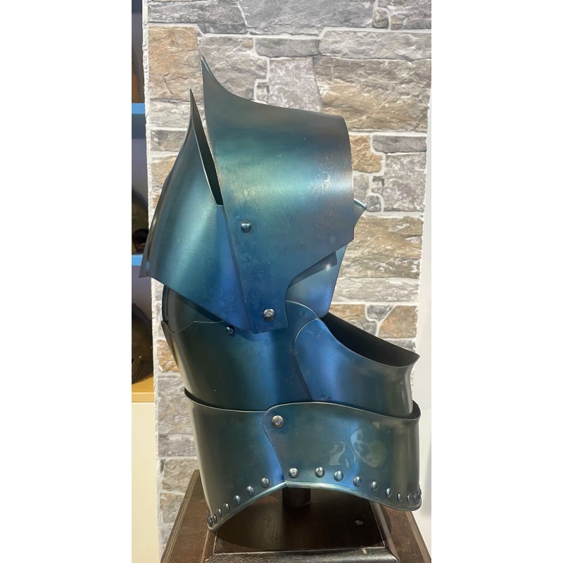 Heaume à tête de crapaud -  Armet 