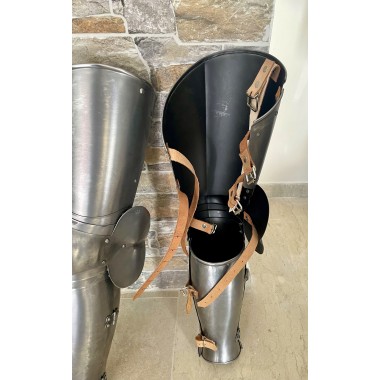 Jambières médiévales articulées