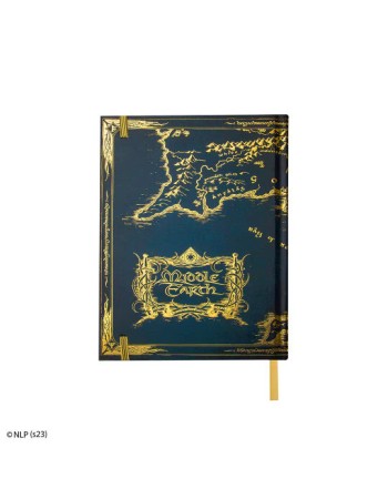 Carnet Carte de la Terre du Milieu - Le Seigneur des Anneaux