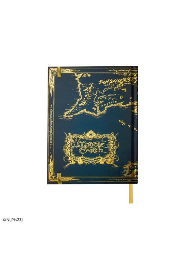 Carnet Carte de la Terre du Milieu - Le Seigneur des Anneaux