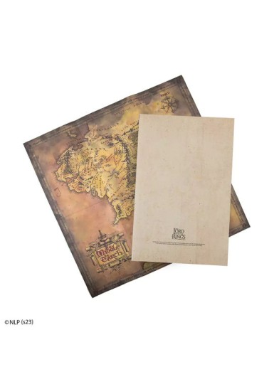 Carnet Carte de la Terre du Milieu - Le Seigneur des Anneaux
