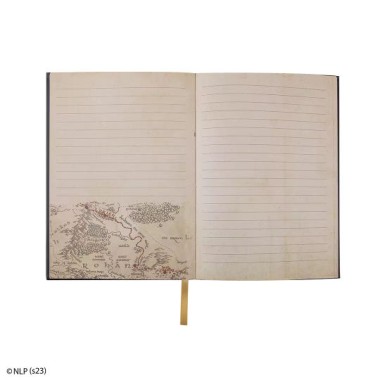 Carnet Carte de la Terre du Milieu - Le Seigneur des Anneaux