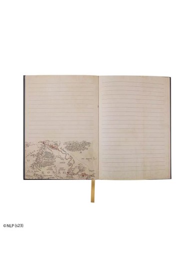 Carnet Carte de la Terre du Milieu - Le Seigneur des Anneaux